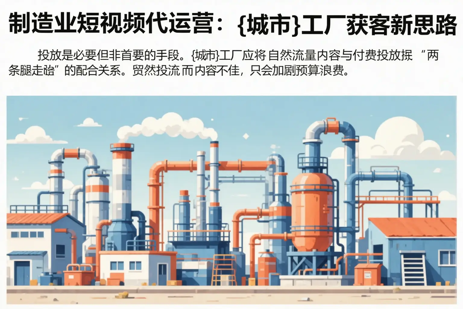 制造业短视频代运营:阳东工厂获客新思路